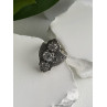 Vintage 925 Sterling Silver Cz & Marcasite Ring Size 6