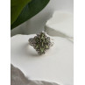 Elegant 925 Sterling Silver Peridot Ring Size 7