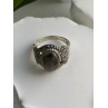 925 Sterling Silver Labradorite & Marcasite Ring Size 10