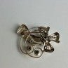 Vintage 925 Sterling Silver Jewelry Glass 