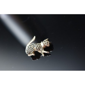 925 Sterling Silver Black Quartz (Morion) 