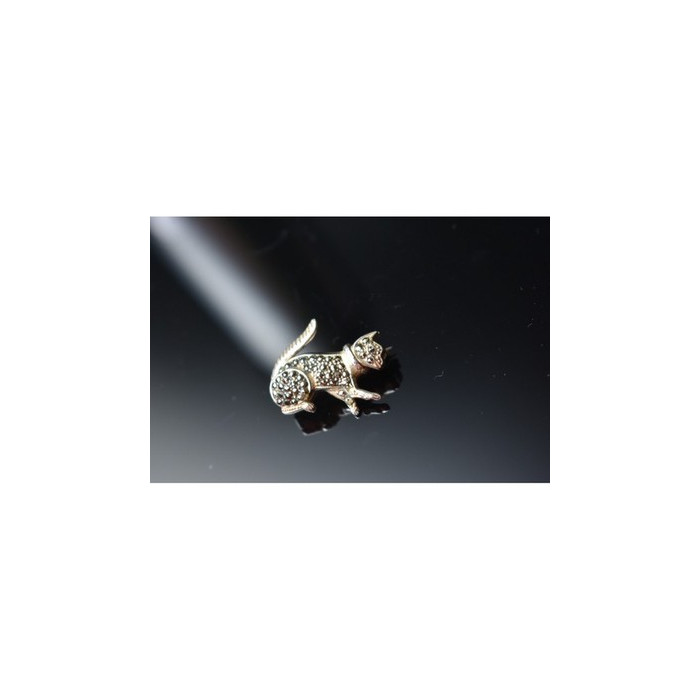 925 Sterling Silver Black Quartz (Morion) 