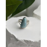 925 Sterling Silver Larimar Ring Size 8.5