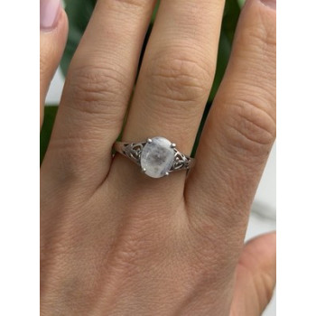 Djoy 925 Sterling Silver Moonstone Ring Size 9