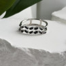 Bomb Party 925 Sterling Silver Tourmaline Ring Size 10
