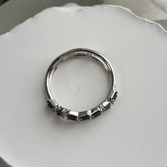 Bomb Party 925 Sterling Silver Tourmaline Ring Size 10