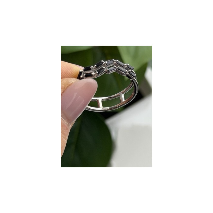 Bomb Party 925 Sterling Silver Tourmaline Ring Size 10