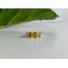 10K YELLOW GOLD HELIODOR RING SIZE 7.25