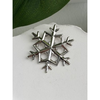1980 Gorham 925 Sterling Silver Snowflake Pendant