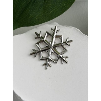 1980 Gorham 925 Sterling Silver Snowflake Pendant