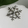 1980 Gorham 925 Sterling Silver Snowflake Pendant