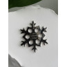 1980 Gorham 925 Sterling Silver Snowflake Pendant