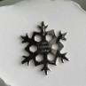 1980 Gorham 925 Sterling Silver Snowflake Pendant