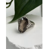 925 Sterling Silver Brown Tourmaline Ring Size 7