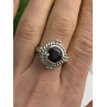Vintage 925 Sterling Silver Brown Tourmaline Ring Size 9
