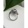 925 Sterling Silver Sapphire & Beryl Ring Size 5.5