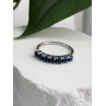925 Sterling Silver Sodalite Ring Size 7