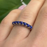 925 Sterling Silver Sodalite Ring Size 7