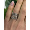 KTC Israel 925 Sterling Silver Ring Size 8