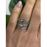 KTC Israel 925 Sterling Silver Ring Size 8