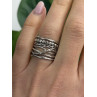 KTC Israel 925 Sterling Silver Ring Size 8