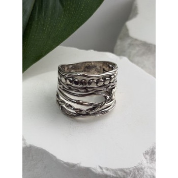 KTC Israel 925 Sterling Silver Ring Size 8