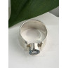 Beautiful 925 Sterling Silver Blue Sky Topaz Ring Size 8