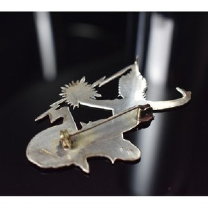 Vintage 925 Sterling Siamese Silver 