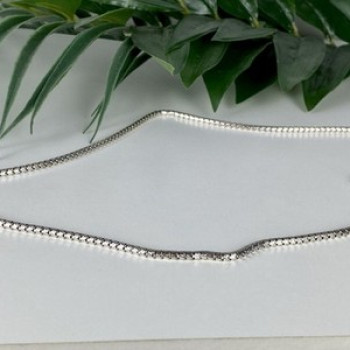 925 Sterling Silver Chain Italy Milor 23.6 in