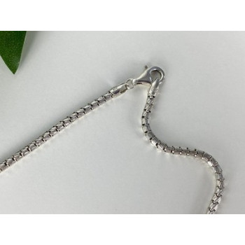 925 Sterling Silver Chain Italy Milor 23.6 in