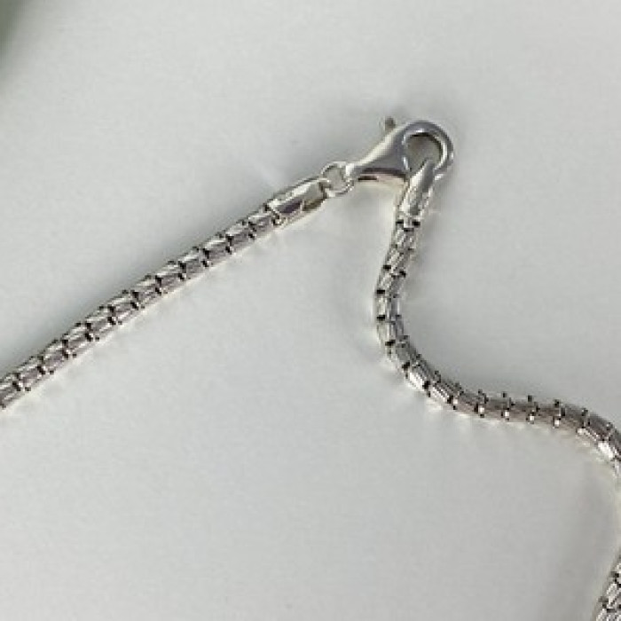 925 Sterling Silver Chain Italy Milor 23.6 in
