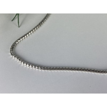 925 Sterling Silver Chain Italy Milor 23.6 in