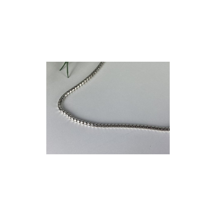 925 Sterling Silver Chain Italy Milor 23.6 in