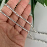 925 Sterling Silver Chain Italy Milor 23.6 in