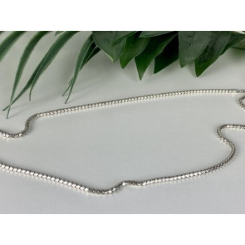 925 Sterling Silver Chain Italy Milor 23.6 in