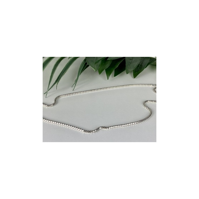 925 Sterling Silver Chain Italy Milor 23.6 in