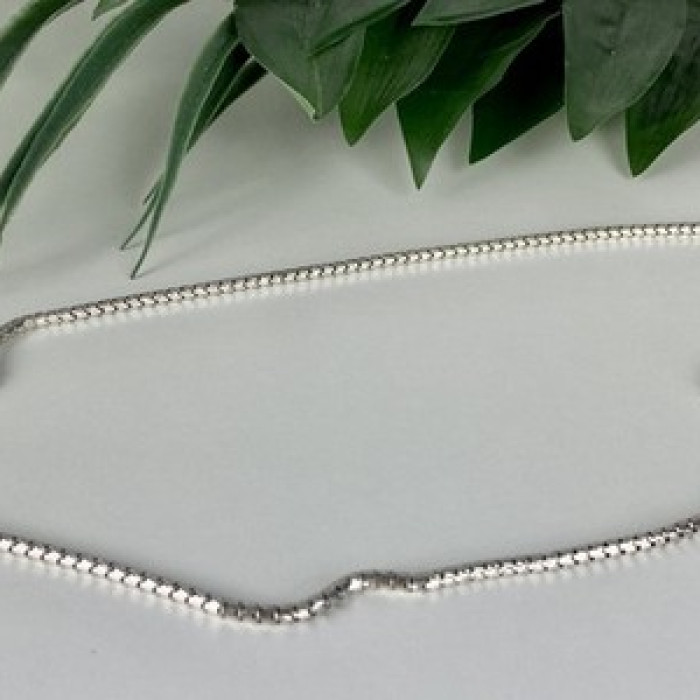 925 Sterling Silver Chain Italy Milor 23.6 in