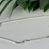925 Sterling Silver Chain Italy Milor 23.6 in