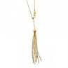 925 Sterling Silver Gold Plated Necklace - Chain  Italy