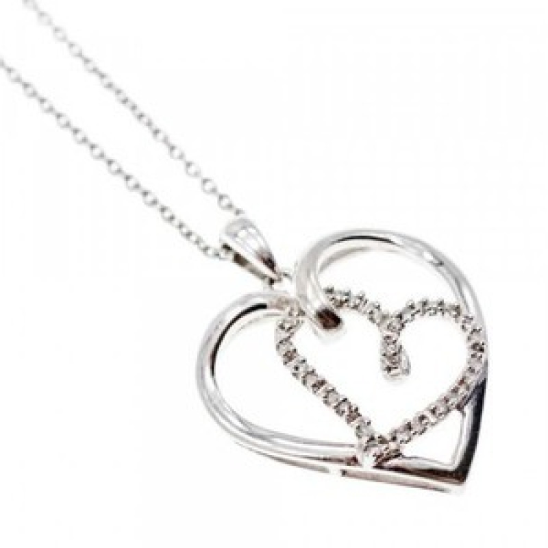 925 Sterling Silver White Sapphire 