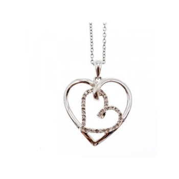 925 Sterling Silver White Sapphire 