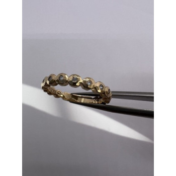 925 Sterling Silver CZ Ring Size 7.5