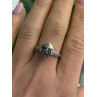 AshleyMaria Monogram 925 Sterling Silver Ring Size 8