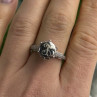 AshleyMaria Monogram 925 Sterling Silver Ring Size 8