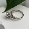 AshleyMaria Monogram 925 Sterling Silver Ring Size 8