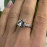AshleyMaria Monogram 925 Sterling Silver Ring Size 8
