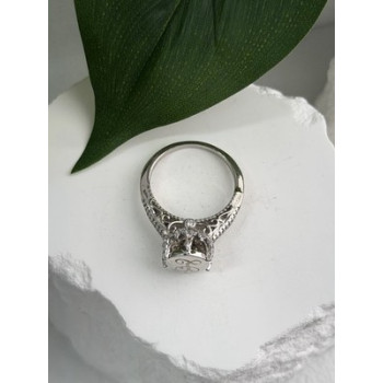 AshleyMaria Monogram 925 Sterling Silver Ring Size 8