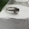 AshleyMaria Monogram 925 Sterling Silver Ring Size 8