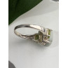 Joy 925 Sterling Silver Jade & Peridot Ring Size 10