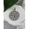 Beautiful 925 Sterling Silver Multi Color Spinel Pendant